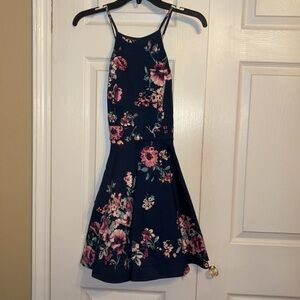 Juniors size 3 floral dress